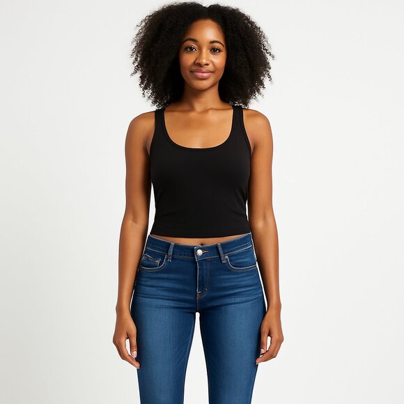 SALE Guess Indigo Power Skinny Low Jeans - Picture 1 of 5